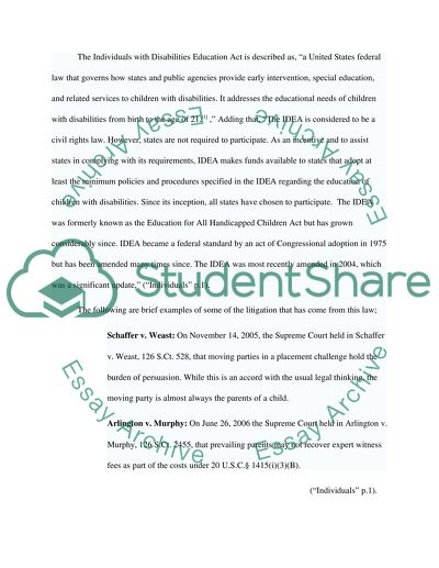 The Educational System