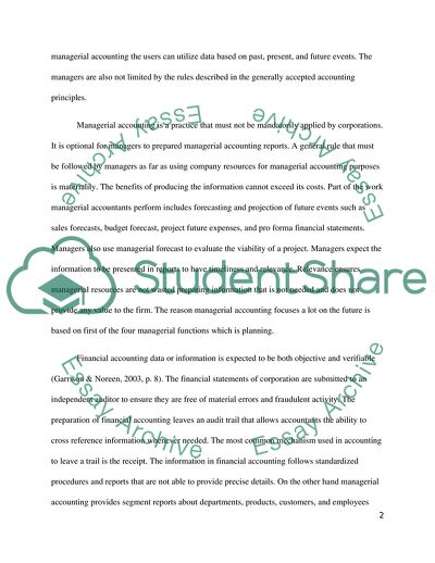 Finance and Accounting Data