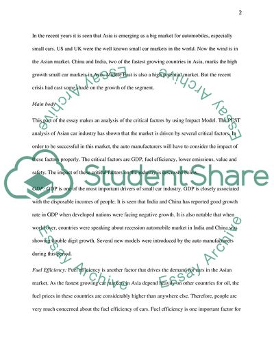 The Future of Car Industry in UK