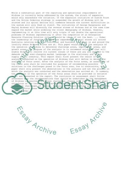 Atokawa Advantage Management