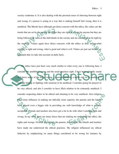 Ethics Development, Understanding & Application