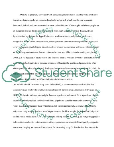 Obesity Prevention in America