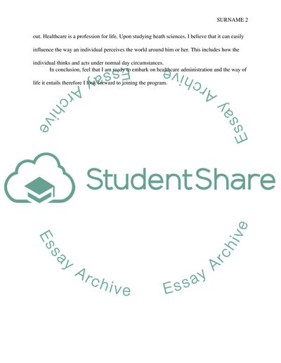 Health Care Administration as a Career Path