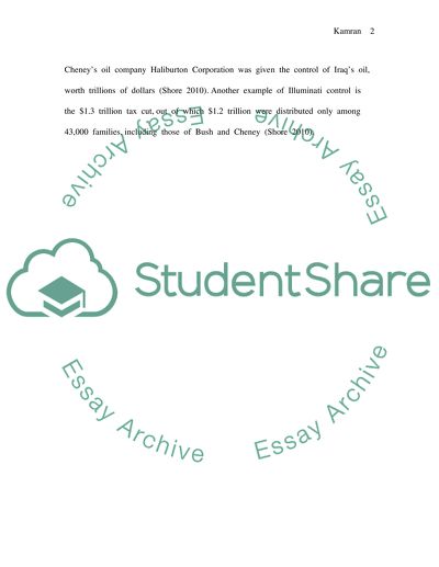 Short analys about illuminati