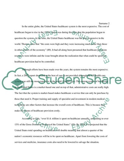 Necessity for Healthcare Reform in the US