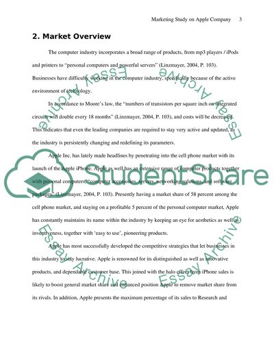 Marketing Study on Apple Company