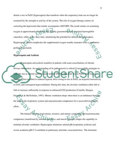 Acute Exacerbation of COPD. Acute respiratory distress syndrome (ARDS)