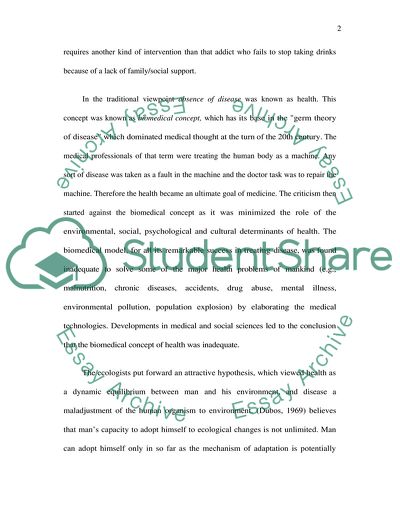 Would Changing an Individuals Beliefs Improve Their Health