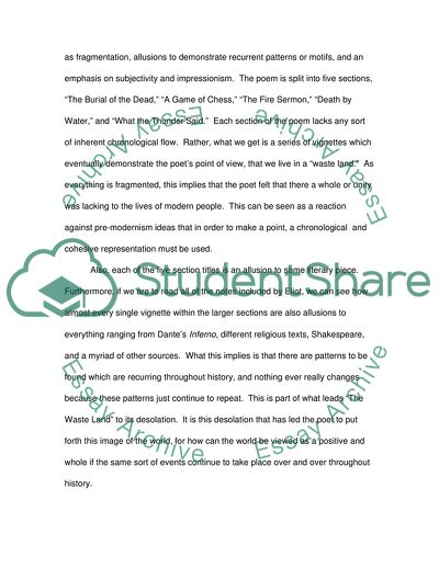 Breaking with the Continuum: Modernism and Post-Modernism