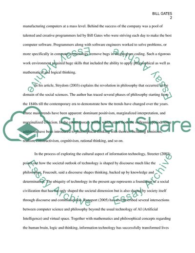 Connections between Information Technology and Other Disciplines