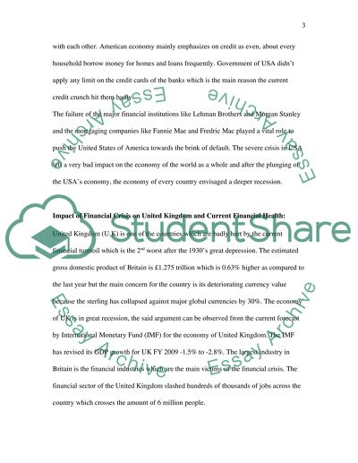 Current Financial Conditions and Industries
