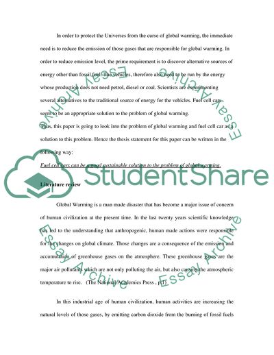 The Curse of Global Warming