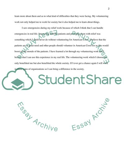 Briefly discuss an activity or organization that you have participated in outside a cultural group