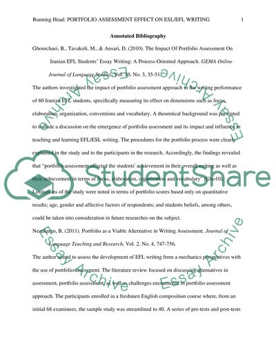 Assessment Effect on English as a Second Language and English as a Foreign Language Writing