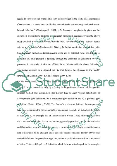 How Different are Quantitative and Qualitative Investigation