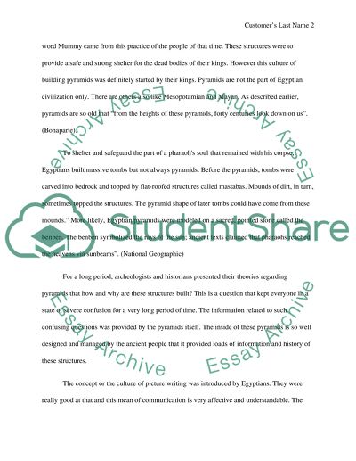 The History of Pyramids