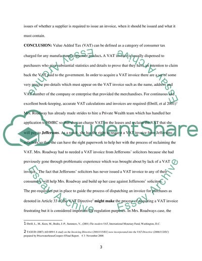 Case of Eligibility to Obtain a VAT Invoice