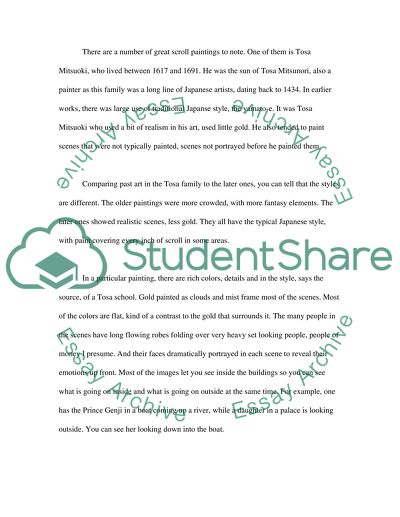 A Look at Japanese Scroll Paintings