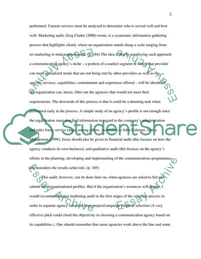 Marketing Communication