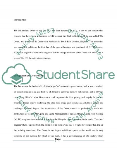 the millennium dome essay the millennium dome essay