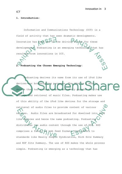 Emerging Technologies