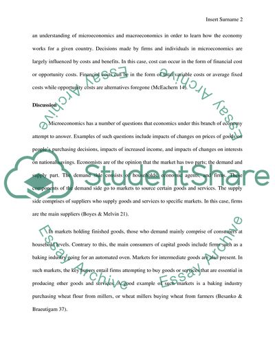 The Essence of Microeconomics