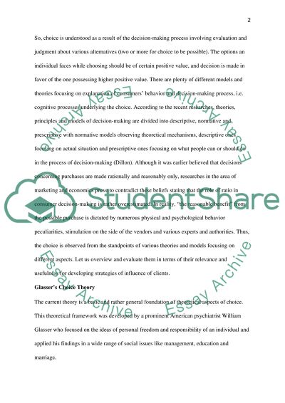 Decision-Making Theories