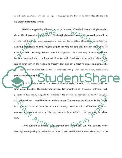 Healthcare in the Central Prison of Georgia