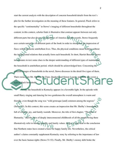 Patriarchy as the Basis of Antebellum Household