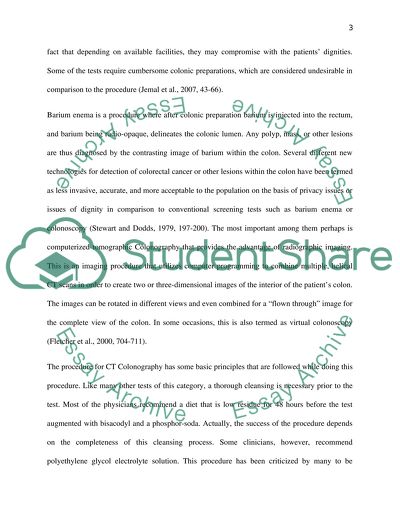 Maintaining Privacy in Diagnostic Examinations of the Large Bowel