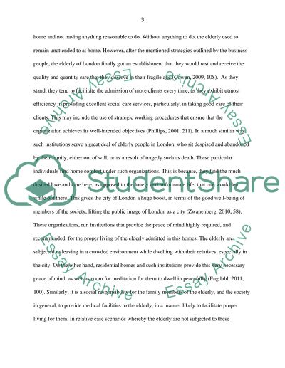 A critical review of a health or social care issue currently facing East London