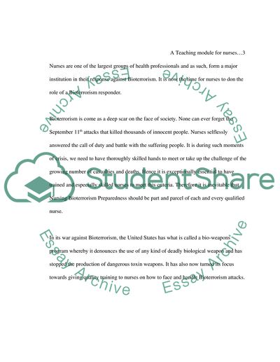 Biological Weapons and Bioterrorism