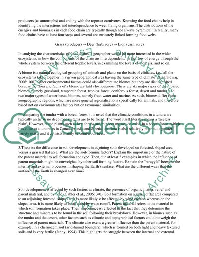 Hydrosphere, Biosphere & Lithosphere