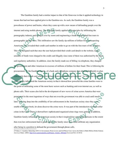 Five New York Crime Families