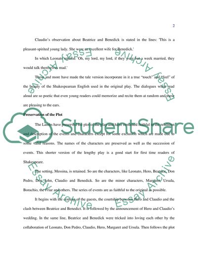 Tales from Shakespeare