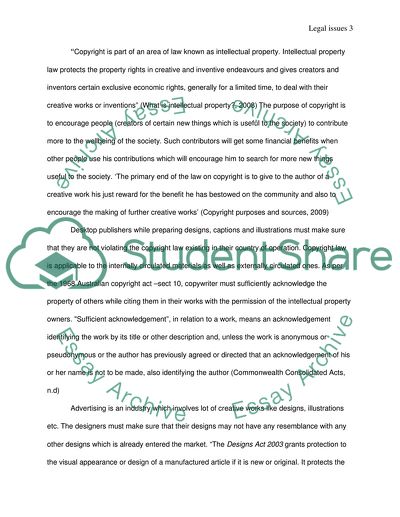 Legal Issues on Printed Materials