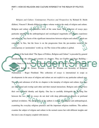 Religion and Culture