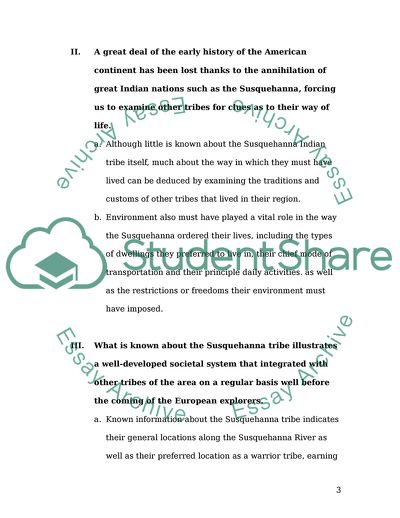 The Rise and Fall of the Susquehanna Indian Tribe of Pennsylvania