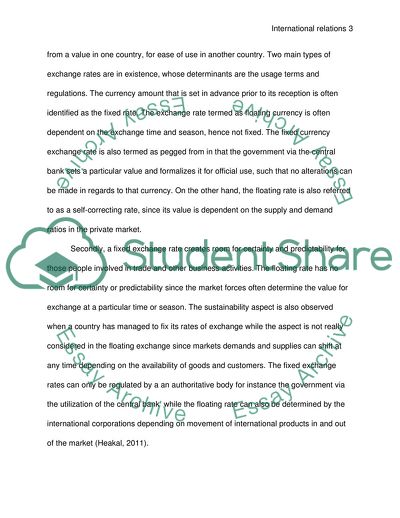 Difference between Floating and Fixed Exchange Rates