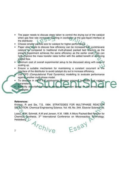 Strategies For Multiphase Reactor Selection