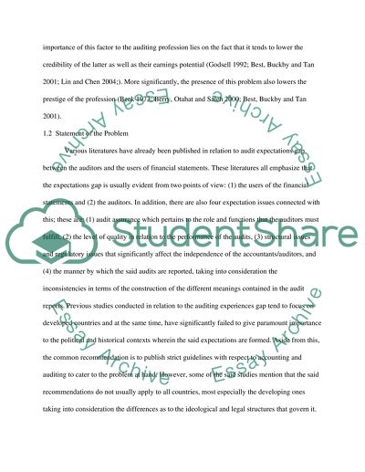 The Expectations of the Users of Financial Statements in Saudi Arabia