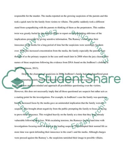 Perceptions of Crime in the Media