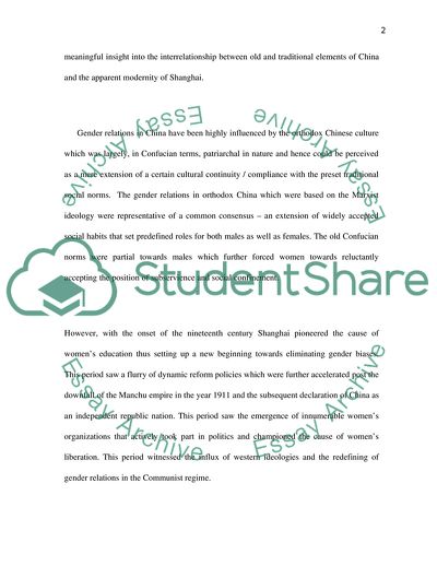 Shanghais Early Cosmopolitan Stage and Its Revolution