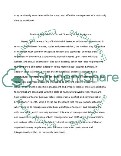 Managing Diverse teams