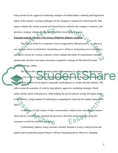 Real chocolate company