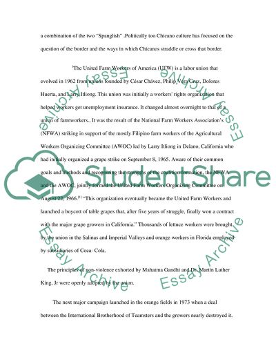 Research on Chicano background and plays