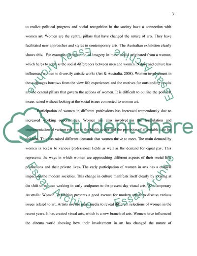 Aesthetic and Political Issues Raised by Large Surveys of Womens Work