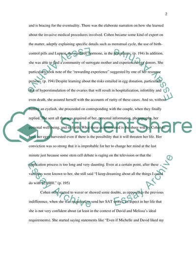 The Market for a Yale Womans Eggs