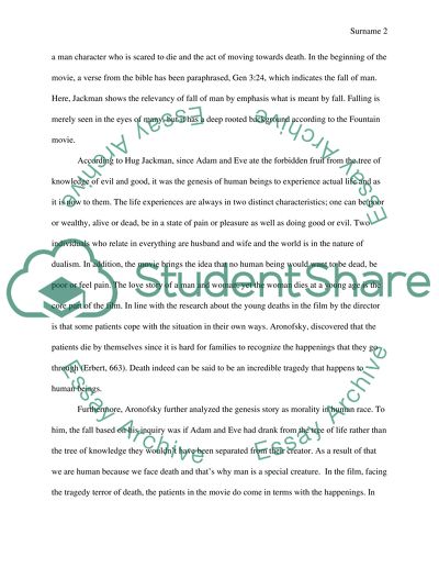 Film: The fountain (2006)