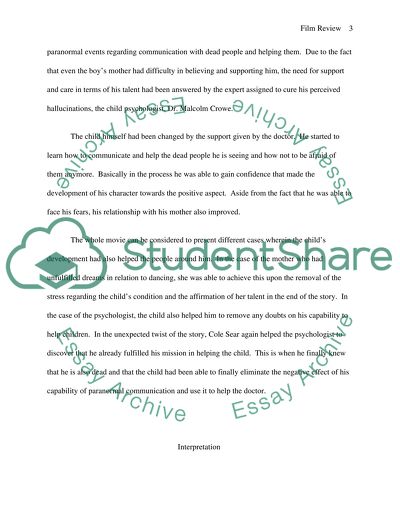 Sixth Sense Essay Essay Example the sixth sense essay